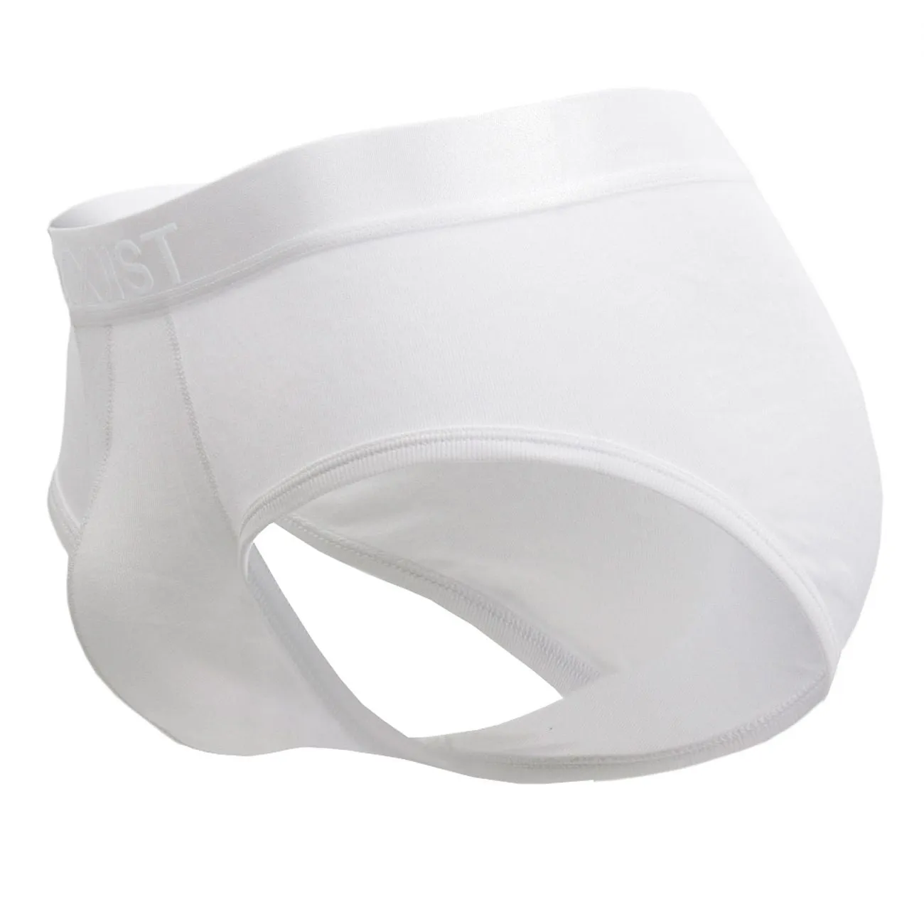 2(X)IST 3104100301 Pima Cotton Contour Pouch Briefs White