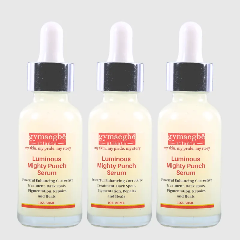 30ml Luminous Mighty Punch Serum Skin Renewal, Anti-Aging Niacinamide - 3 Pack