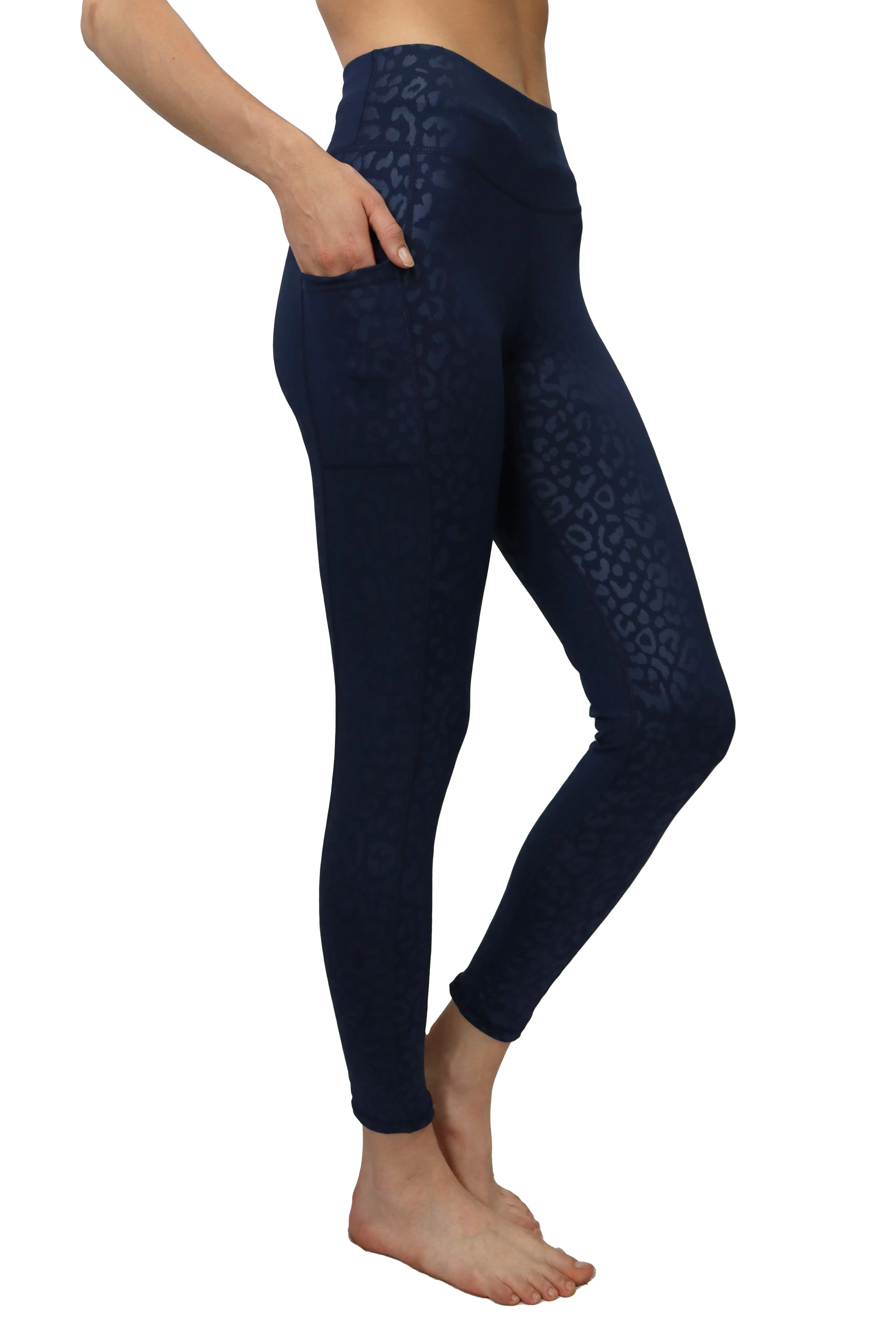 3301 - "OOH LA LA Leopard" Cell Pocket Legging - Various Colors