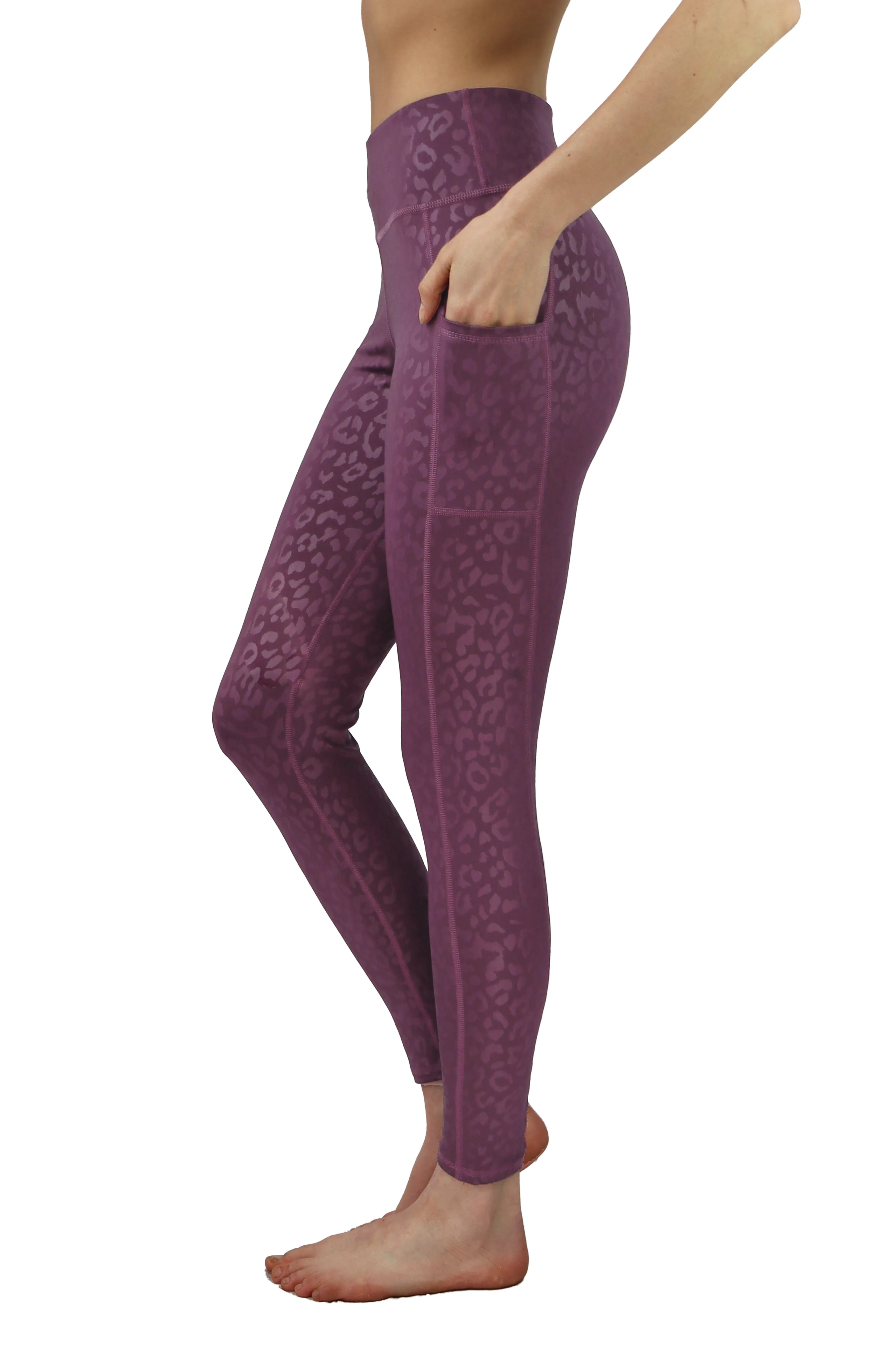 3301 - "OOH LA LA Leopard" Cell Pocket Legging - Various Colors