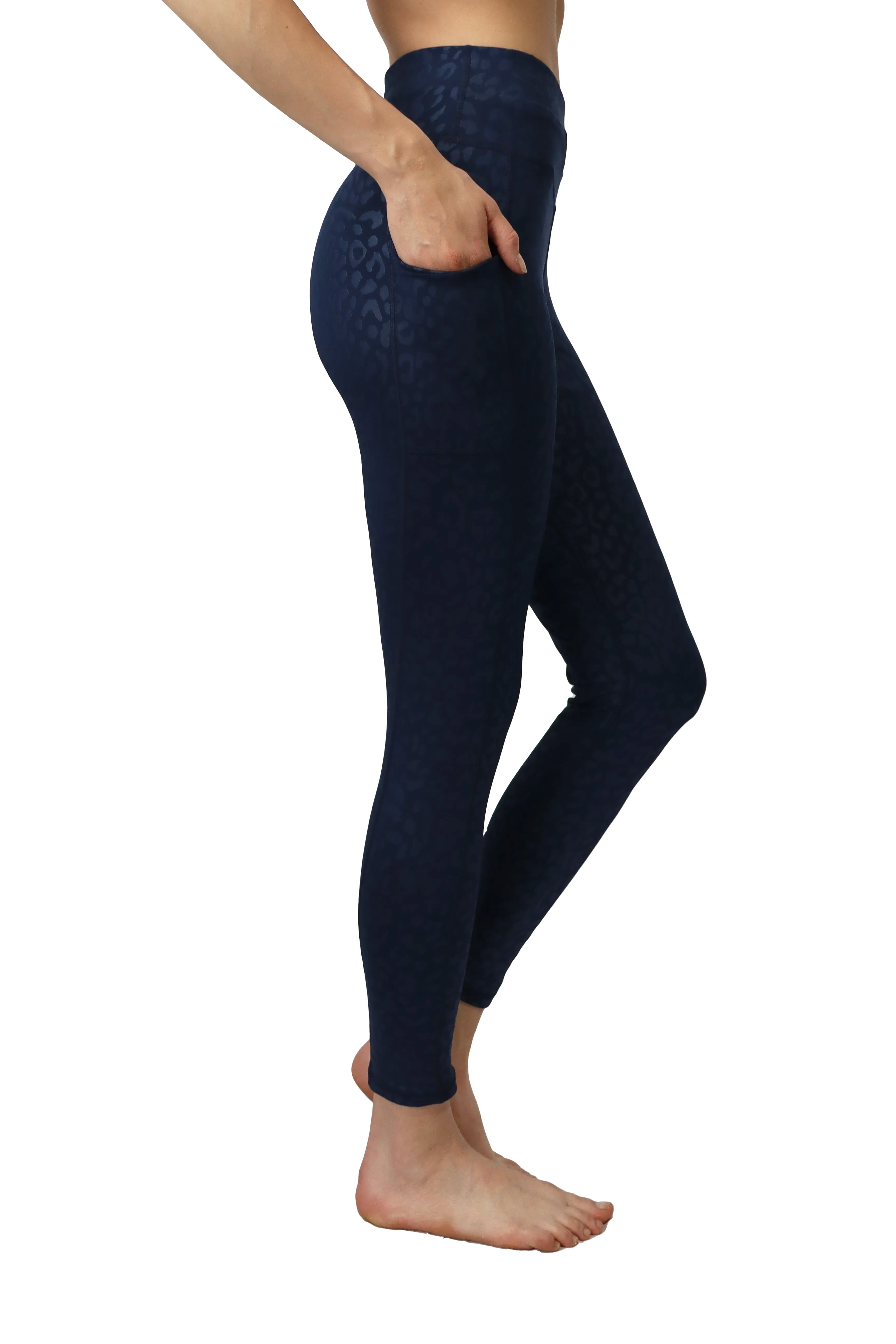 3301 - "OOH LA LA Leopard" Cell Pocket Legging - Various Colors