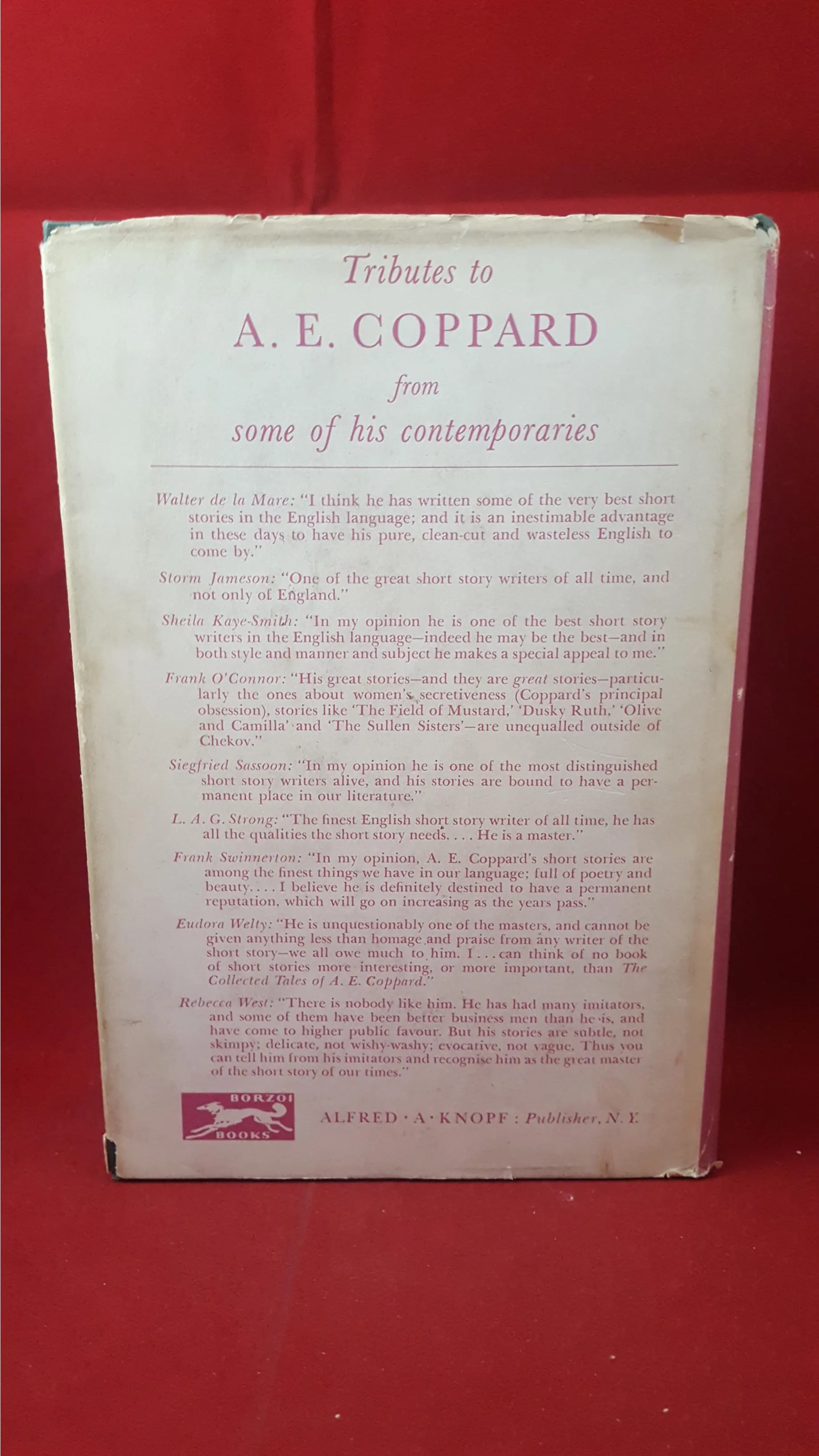 A E Coppard - The Collected Tales Of A E Coppard, Alfred A Knopf, 1951