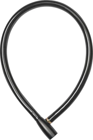 Abus 3406k 6mm x 55cm Key Cable Lock - Black