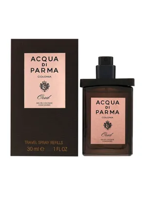 Acqua Di Parma Colonia Intensa Oud for Men EDC Concentree 30 ml Leather Travel Perfume