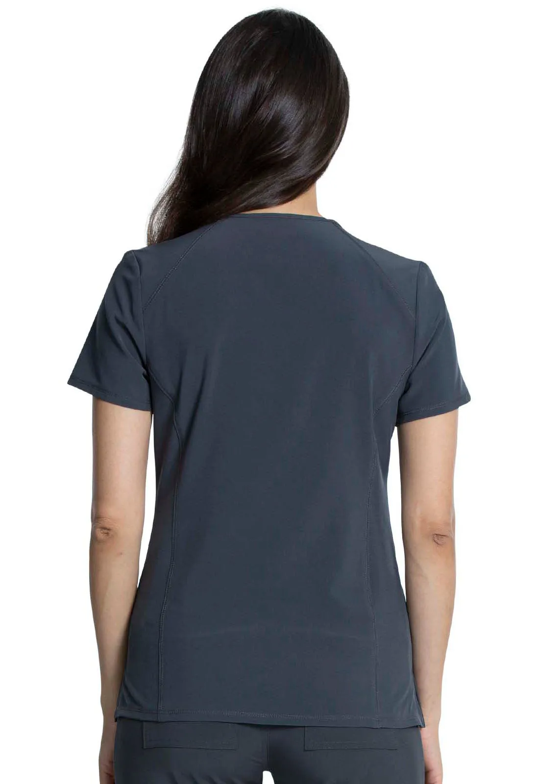 Allura CKA684 V-Neck Top Pewter