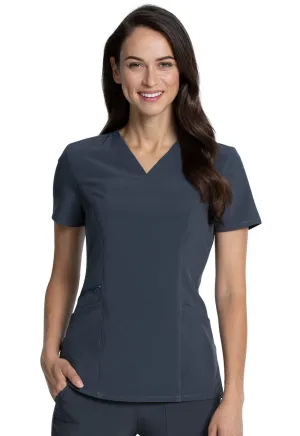Allura CKA684 V-Neck Top Pewter