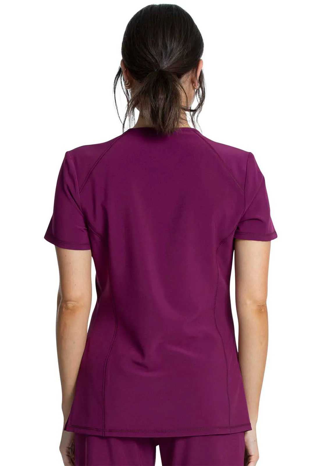 Allura CKA684 V-Neck Top Wine