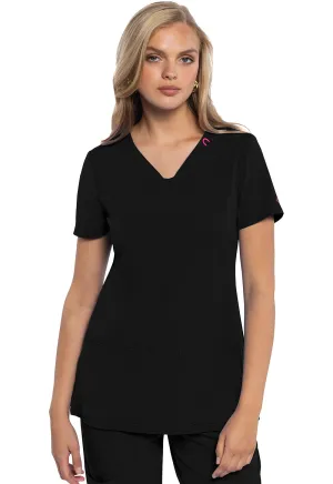 AMP MC702 V-Neck Top Black