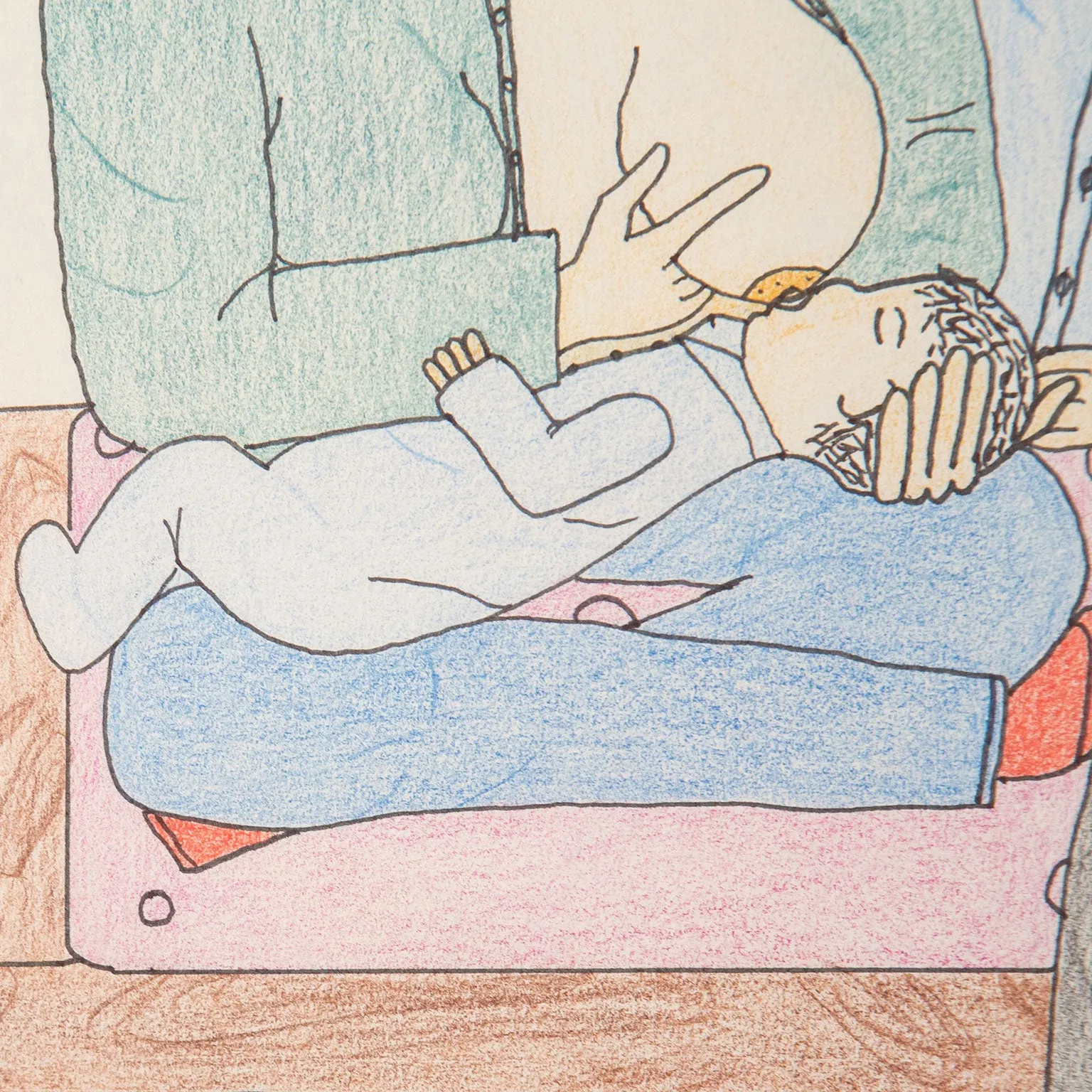 ANNIE POOTOOGOOK "MOTHER BREASTFEEDING", 1994