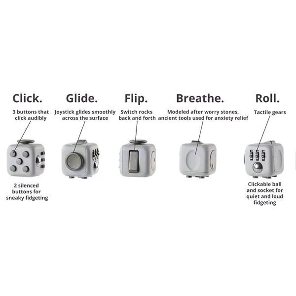 Anti-Stress Cube - 7 Colour Options Available!