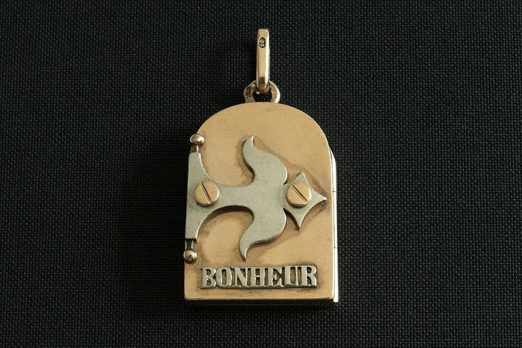 Antique Russian BONHEUR Locket