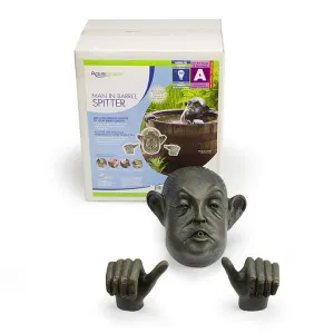 Aquascape Man in Barrel Spitter
