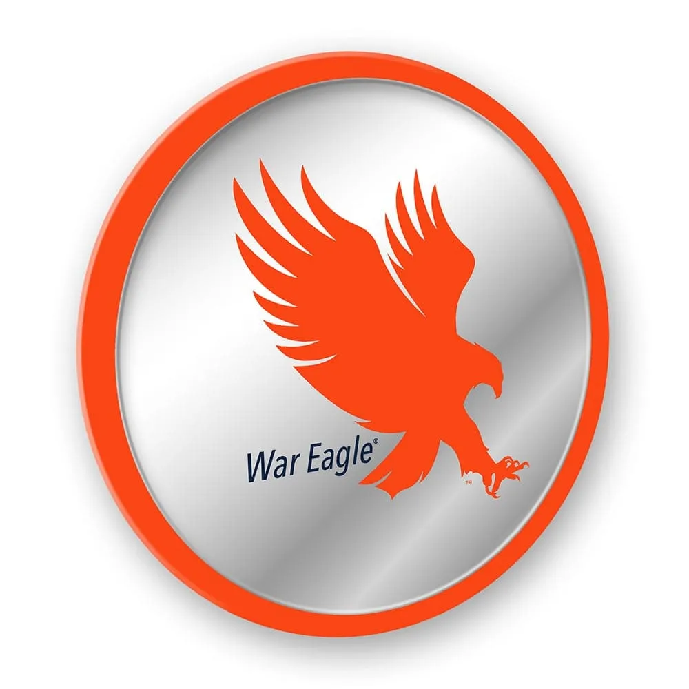 Auburn Tigers: Mascot - Modern Disc Mirrored Wall Sign