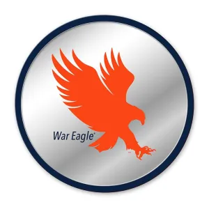 Auburn Tigers: Mascot - Modern Disc Mirrored Wall Sign