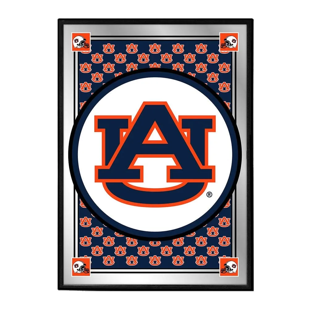 Auburn Tigers: Team Spirit- Framed Mirrored Wall Sign