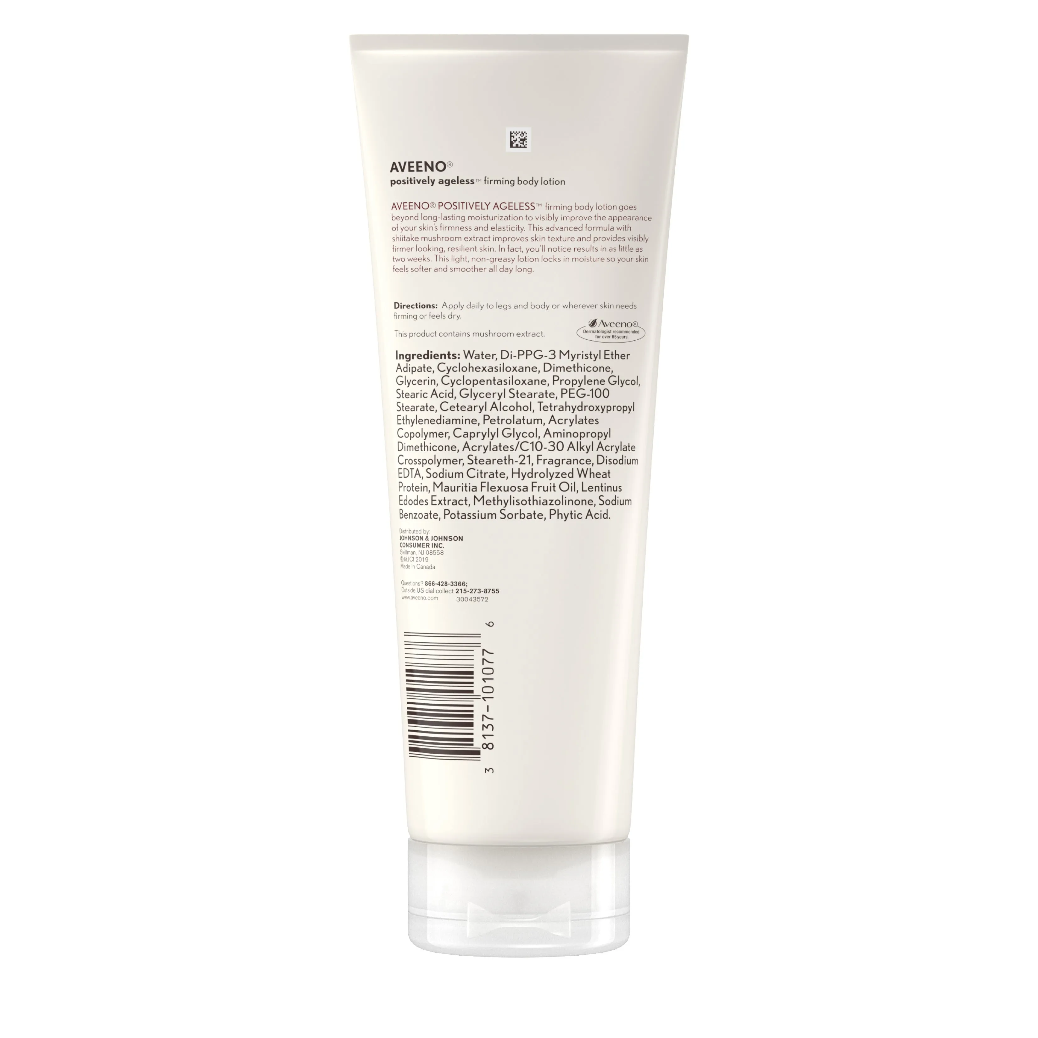 Aveeno Positively Ageless Firming Body Lotion