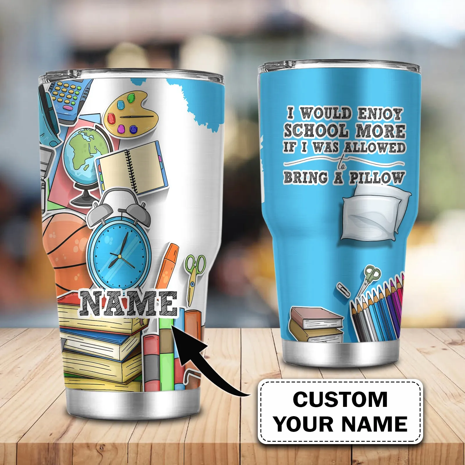Back To School 2 - Custom Tumbler