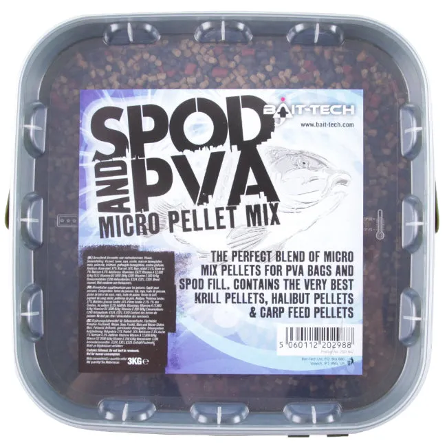 BAIT-TECH PVA BAG AND STICK MIX 3kg