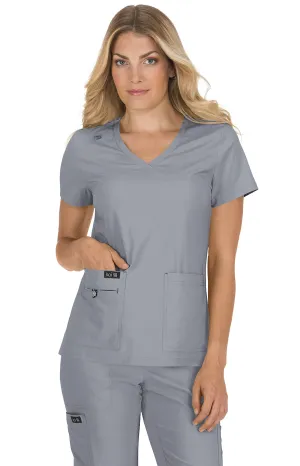 Basics 373 Becca Top Platinum Grey