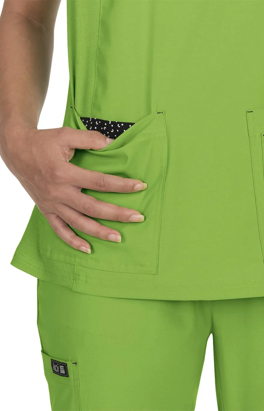 Basics 374 Katie Top Green Tea