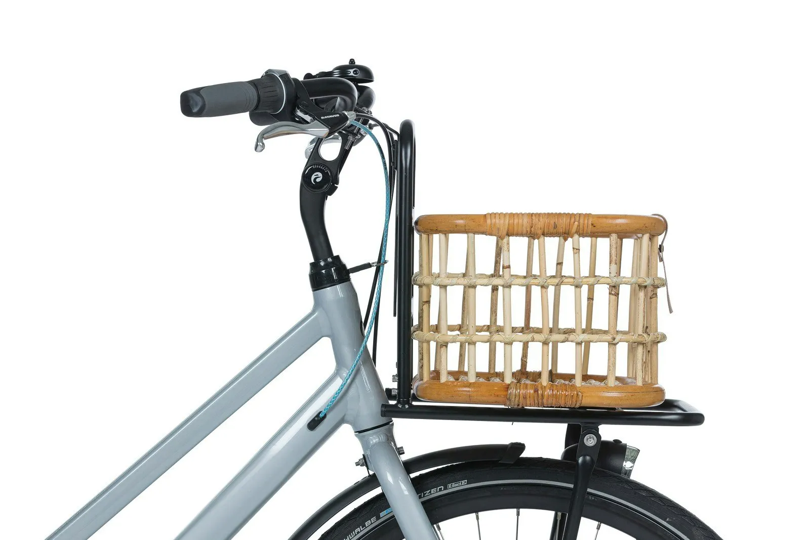 Basil Green Life Brown Basket Medium 18L