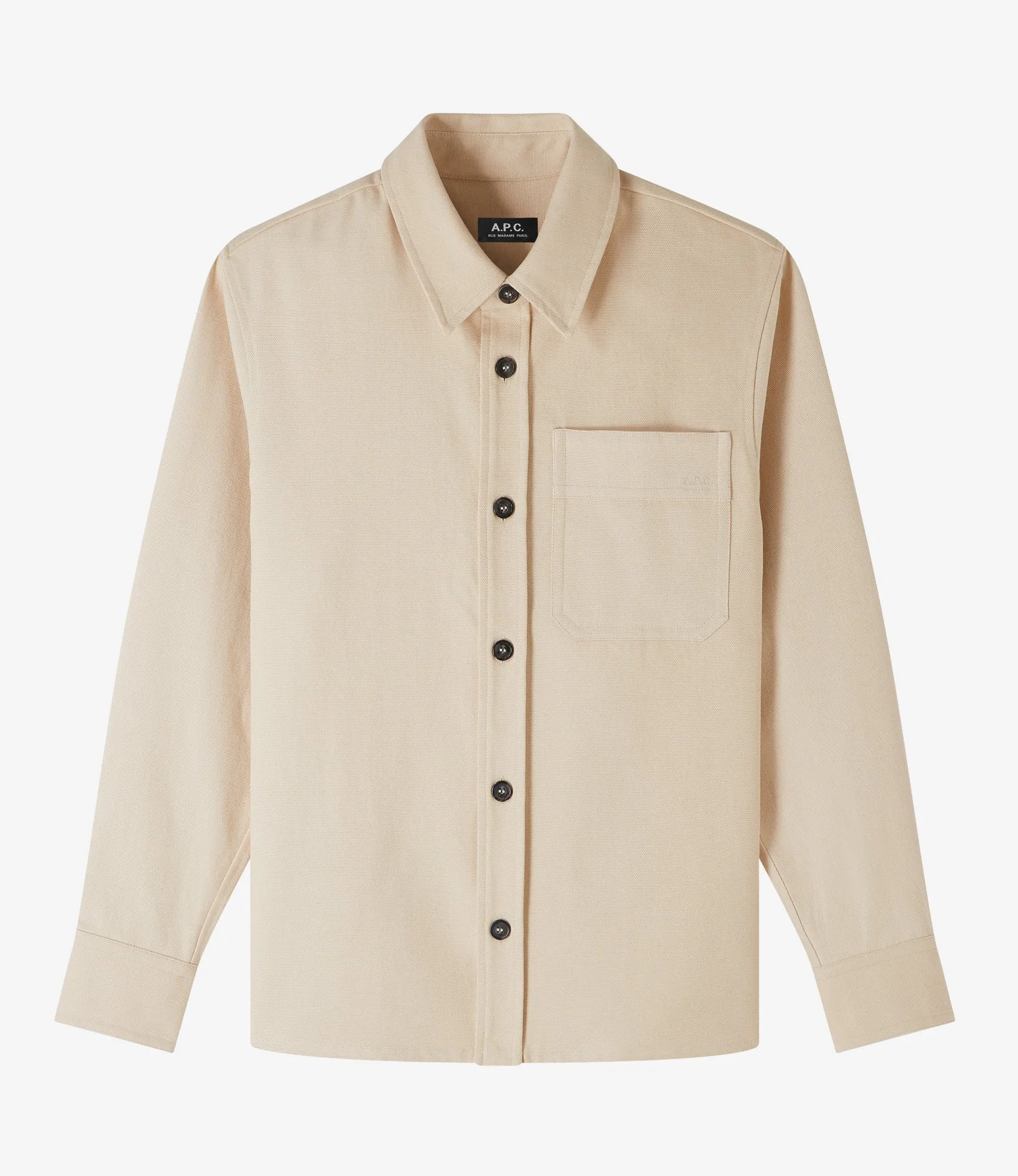 Basile Brodée Poitrine overshirt