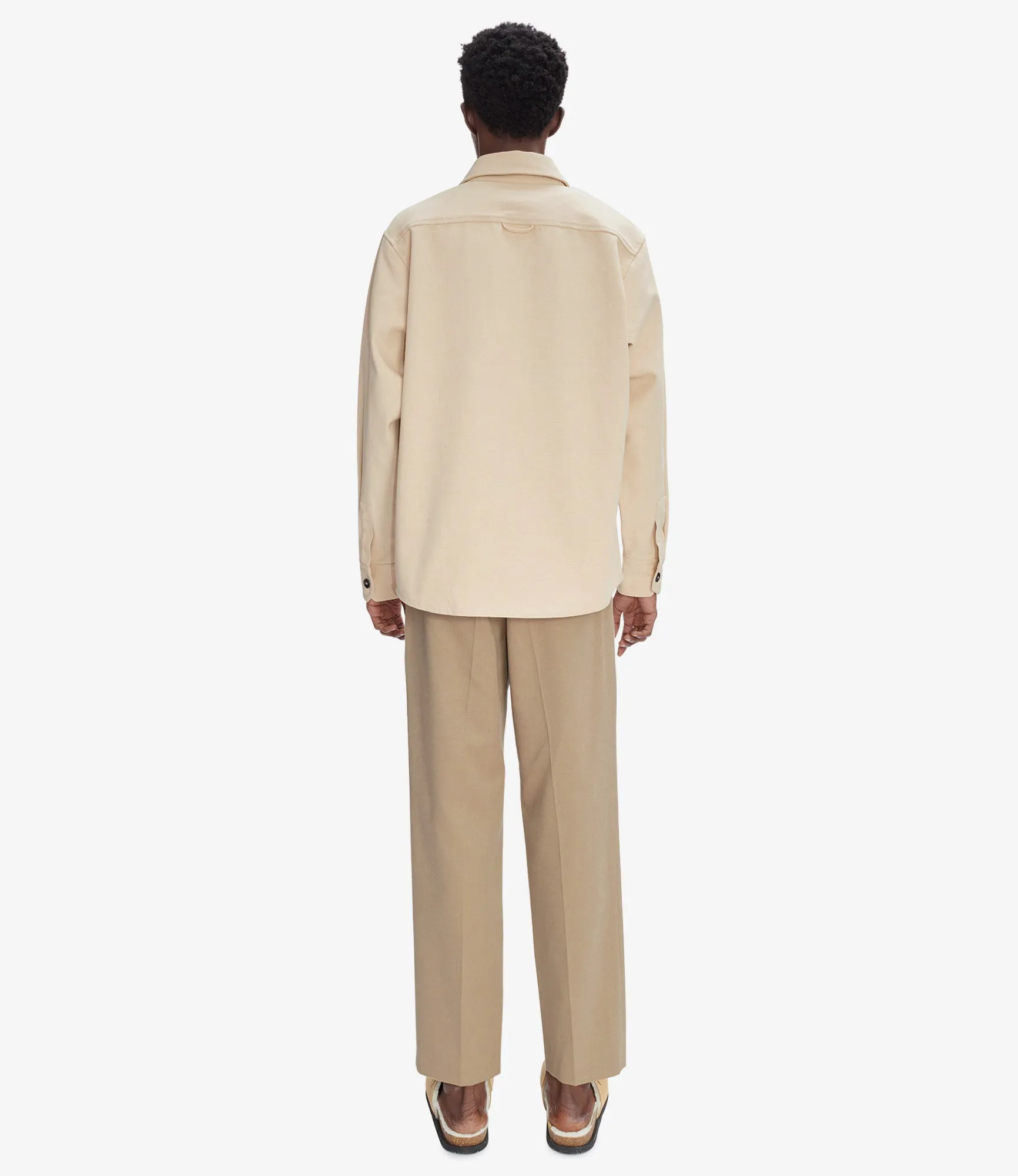 Basile Brodée Poitrine overshirt