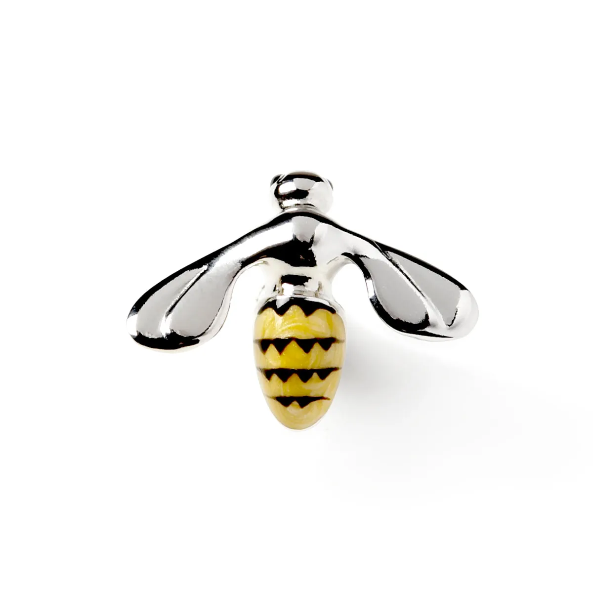 Bee Triumphant Sterling Cufflinks