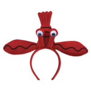 Beistle Lobster Headband  (1/Card) Party Supply Decoration : Mardi Gras