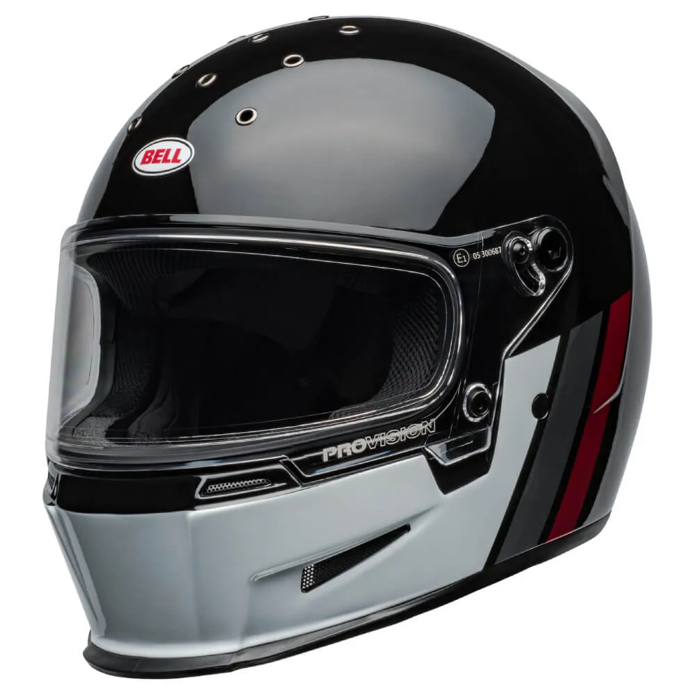 Bell Eliminator Helmet GT Gloss Black / White