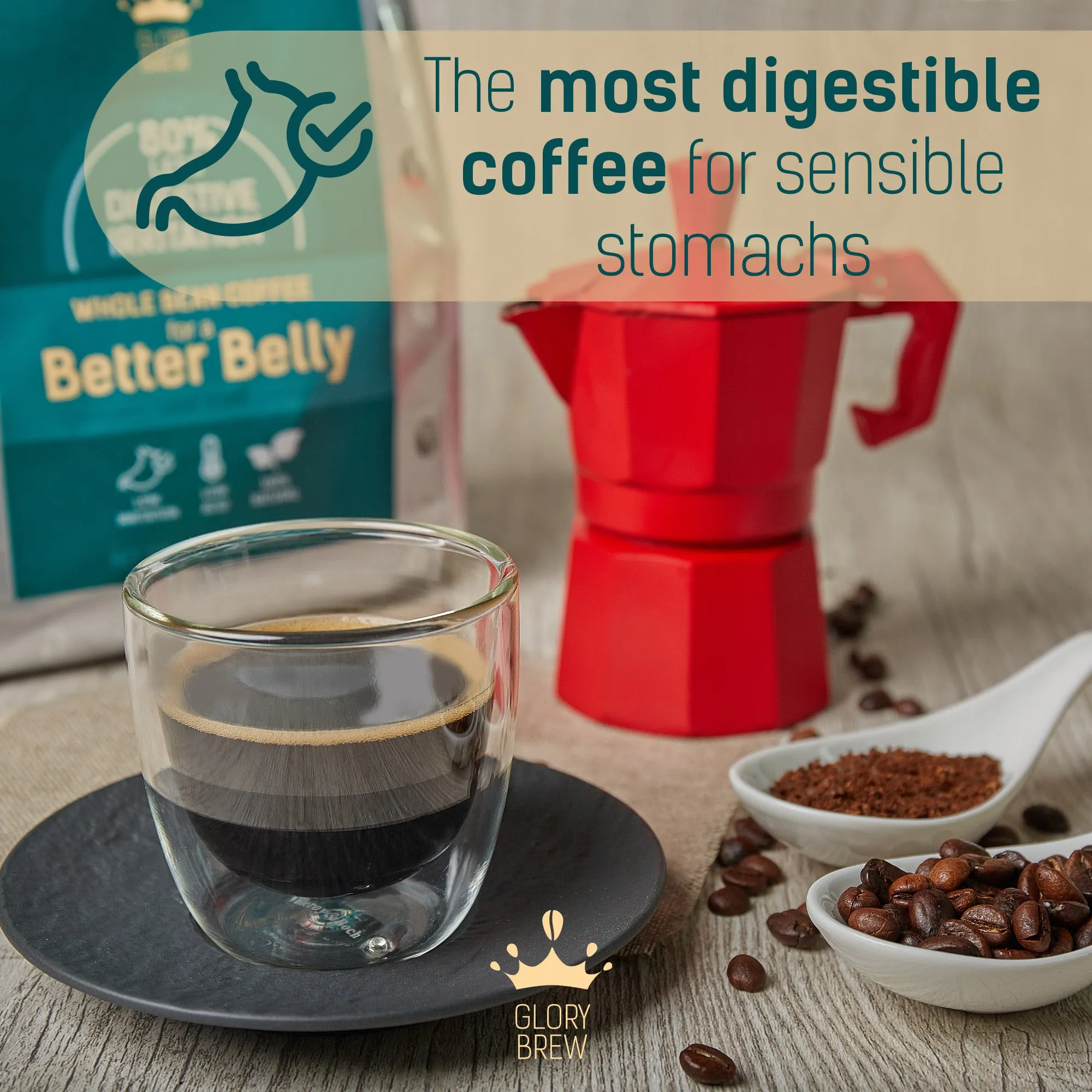 Better Belly Whole Beans Light Roast - 1 lb