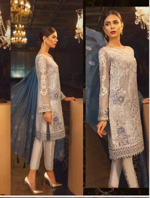 Beutifull Serene Chiffon Dress Model# C 1634