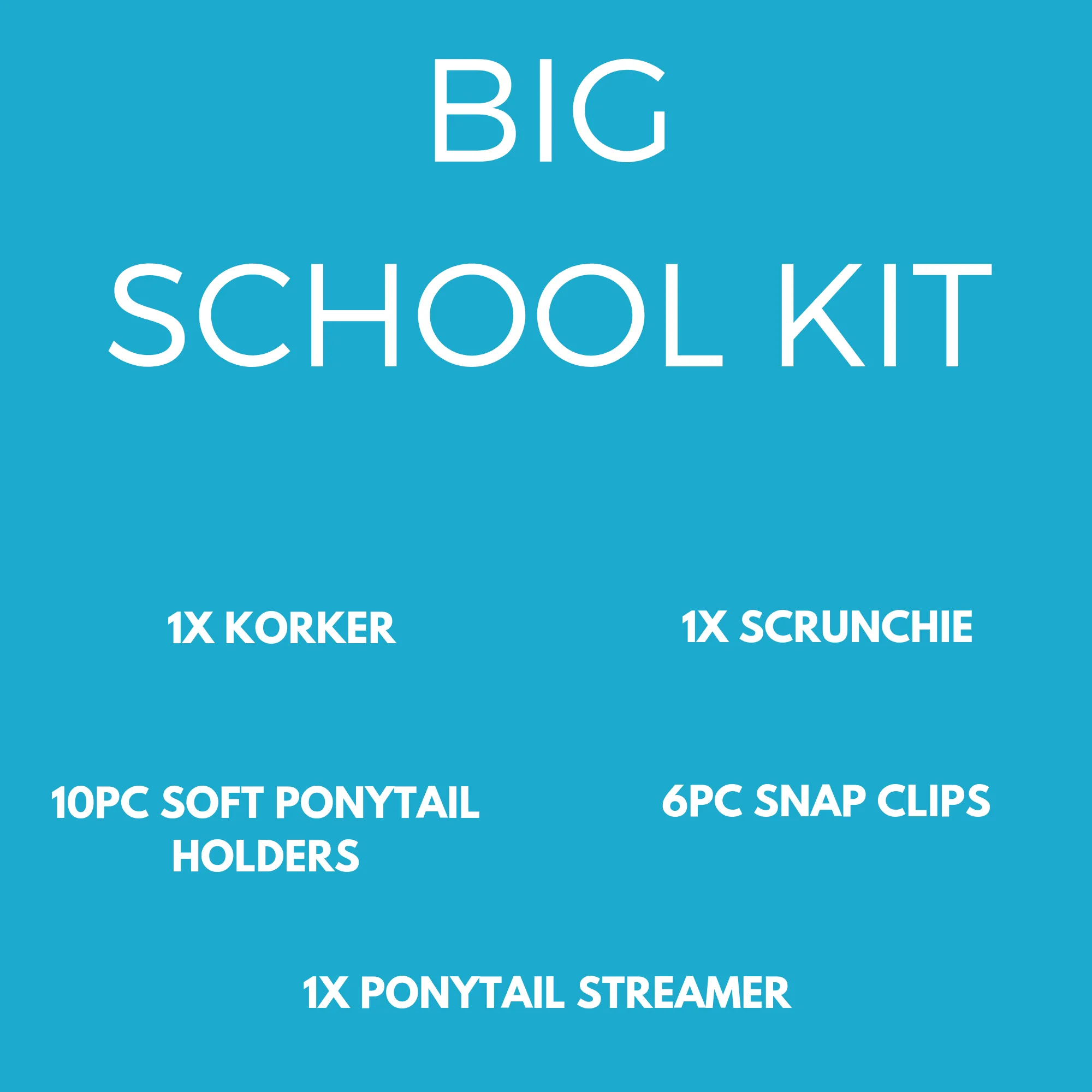 Big School Kit (19pc)
