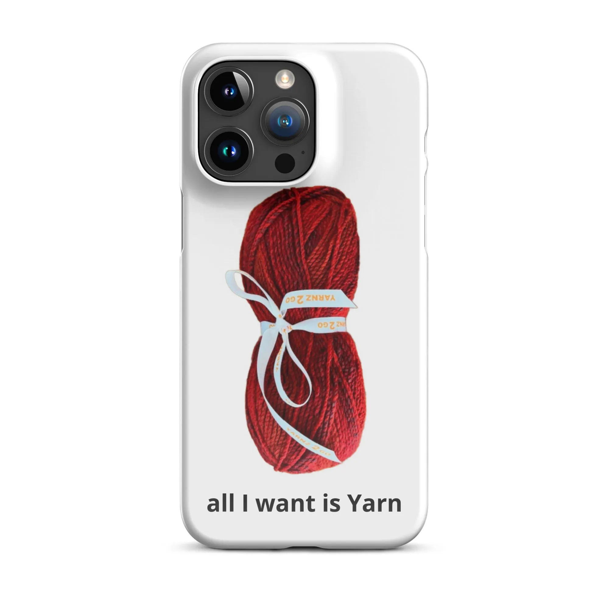 Big skein Snap on case for iPhone