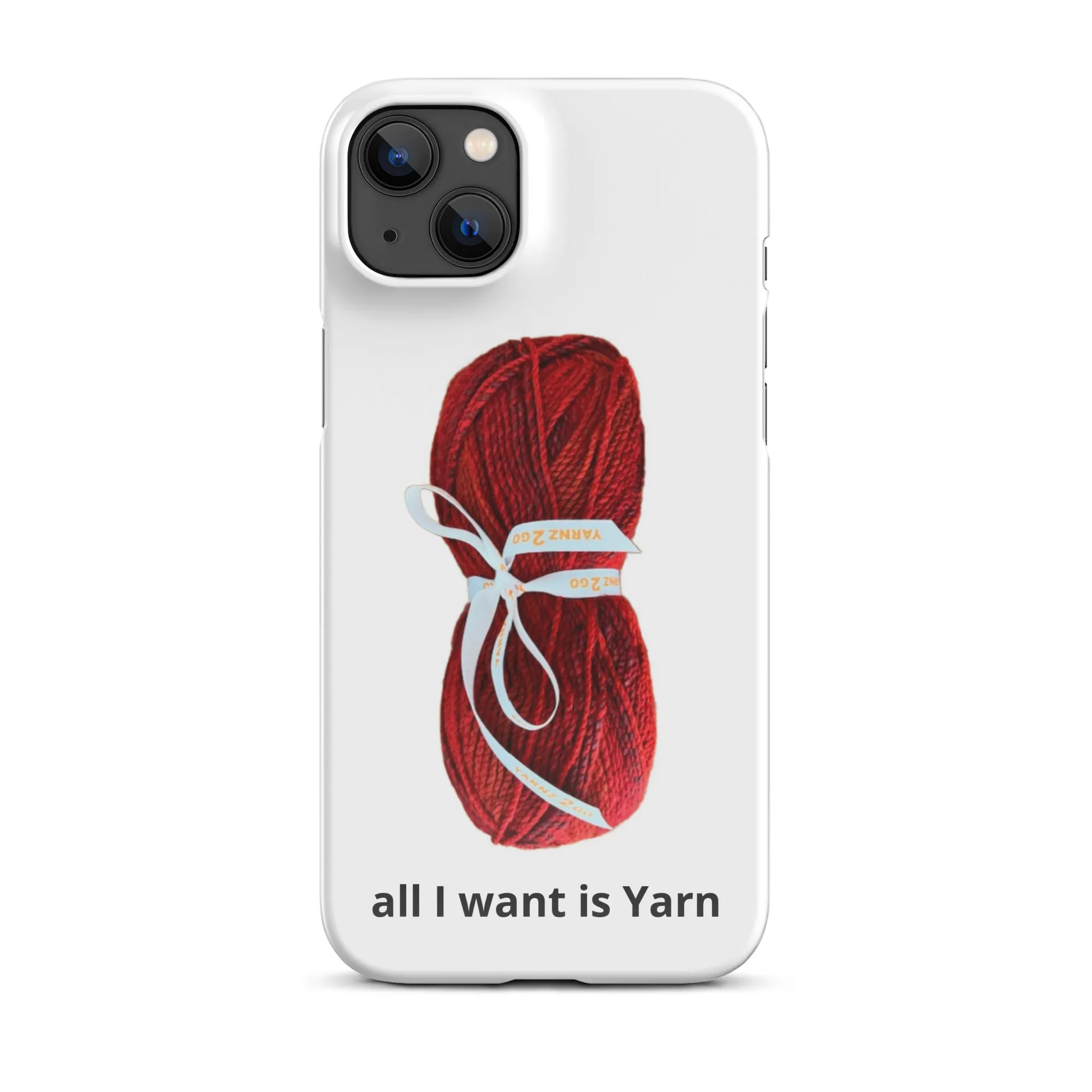 Big skein Snap on case for iPhone
