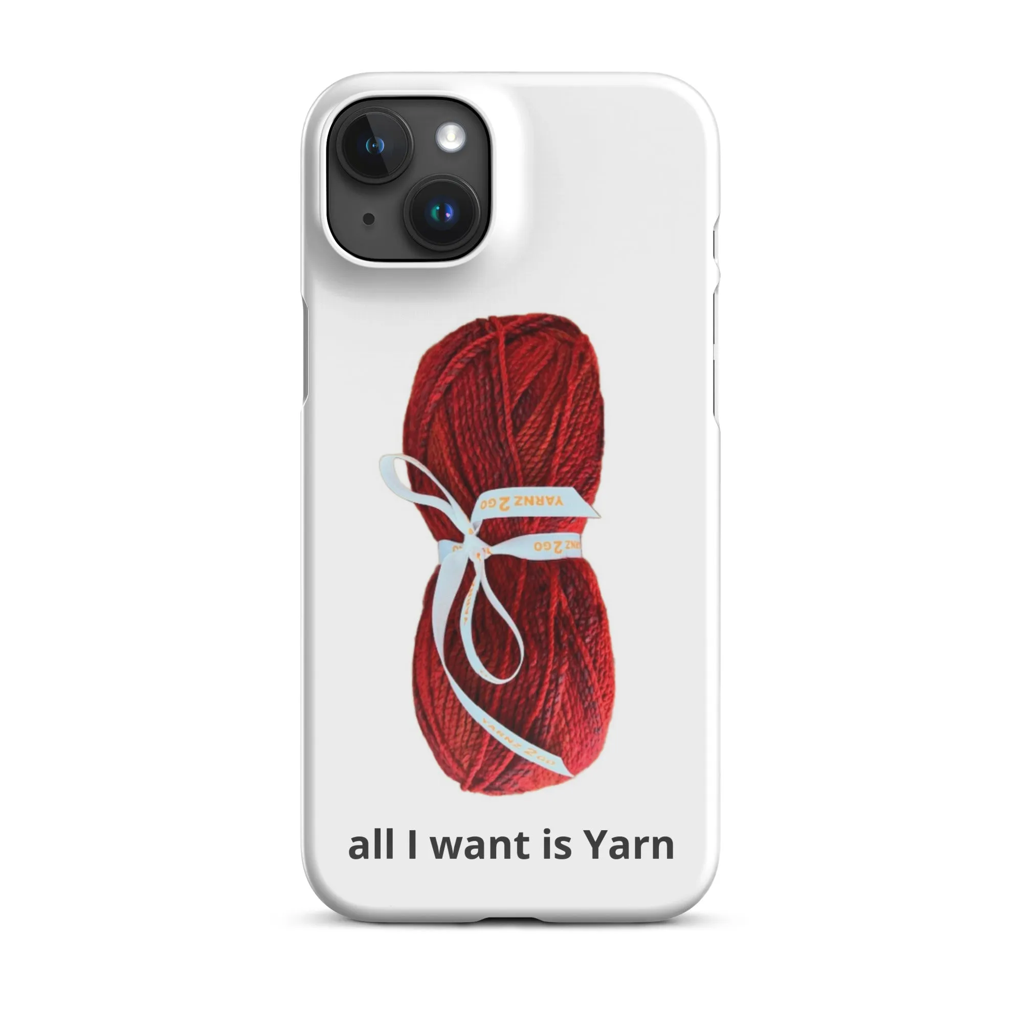 Big skein Snap on case for iPhone