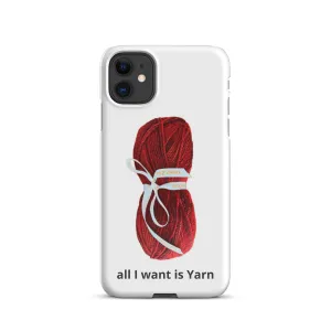 Big skein Snap on case for iPhone