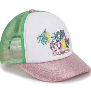 BILLIEBLUSH - Sequin Cap - Pink