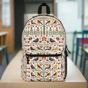Birds on a Tree Backpack Featherlight Trendy Fashion