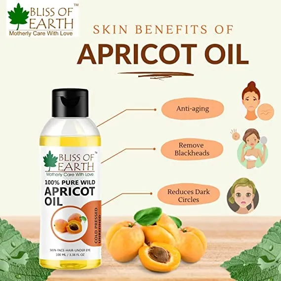 Black Seed Oil (Kalonji Oil)   Wildcrafted Himalayan Apricot Oil (Pack of 2x100ml)