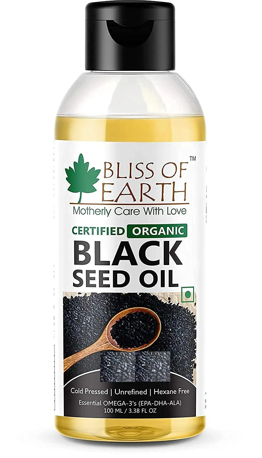 Black Seed Oil (Kalonji Oil)   Wildcrafted Himalayan Apricot Oil (Pack of 2x100ml)