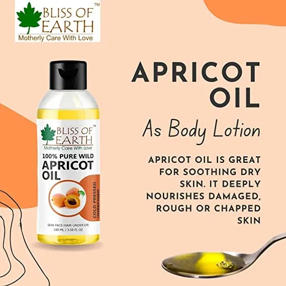 Black Seed Oil (Kalonji Oil)   Wildcrafted Himalayan Apricot Oil (Pack of 2x100ml)