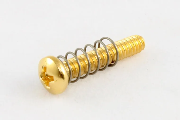 Bridge Length Screws for Guitar Saddles, #4-40 x 5/8" (15.8mm)