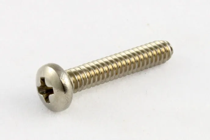 Bridge Length Screws for Guitar Saddles, #4-40 x 5/8" (15.8mm)