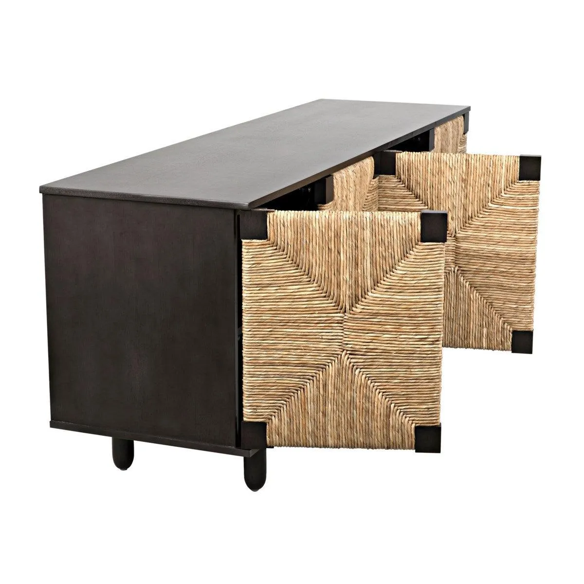 Brook 4 Door Sideboard, Pale