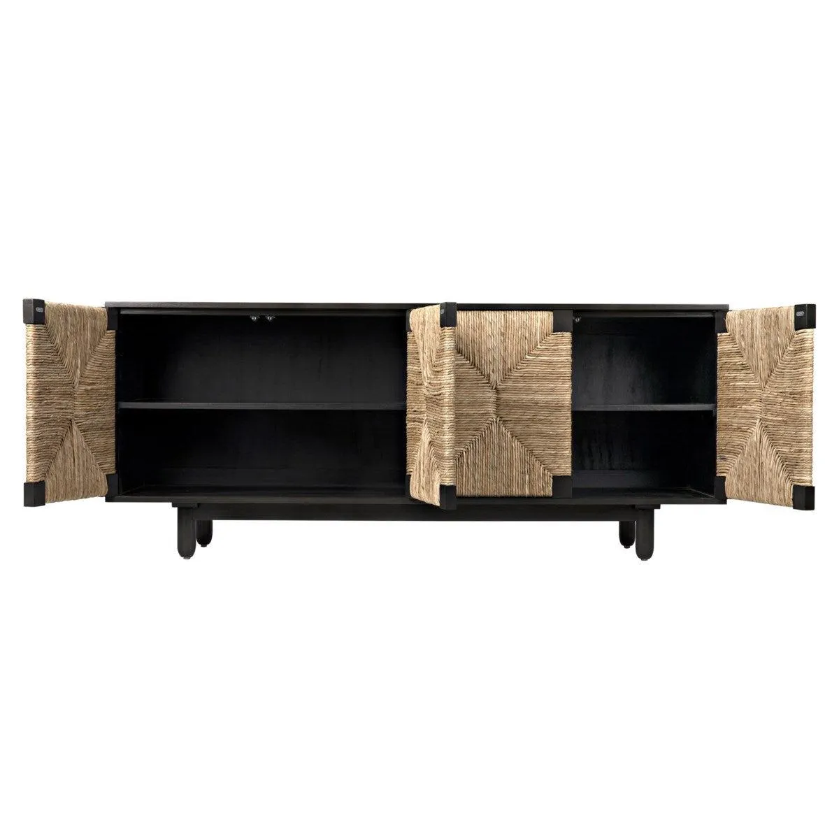 Brook 4 Door Sideboard, Pale