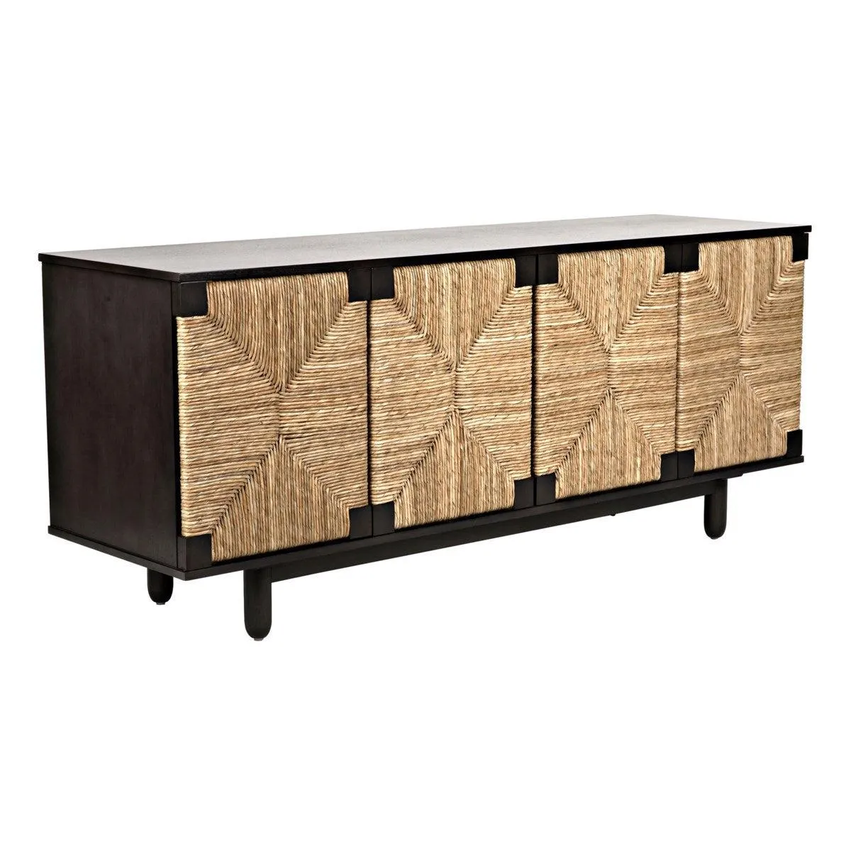 Brook 4 Door Sideboard, Pale
