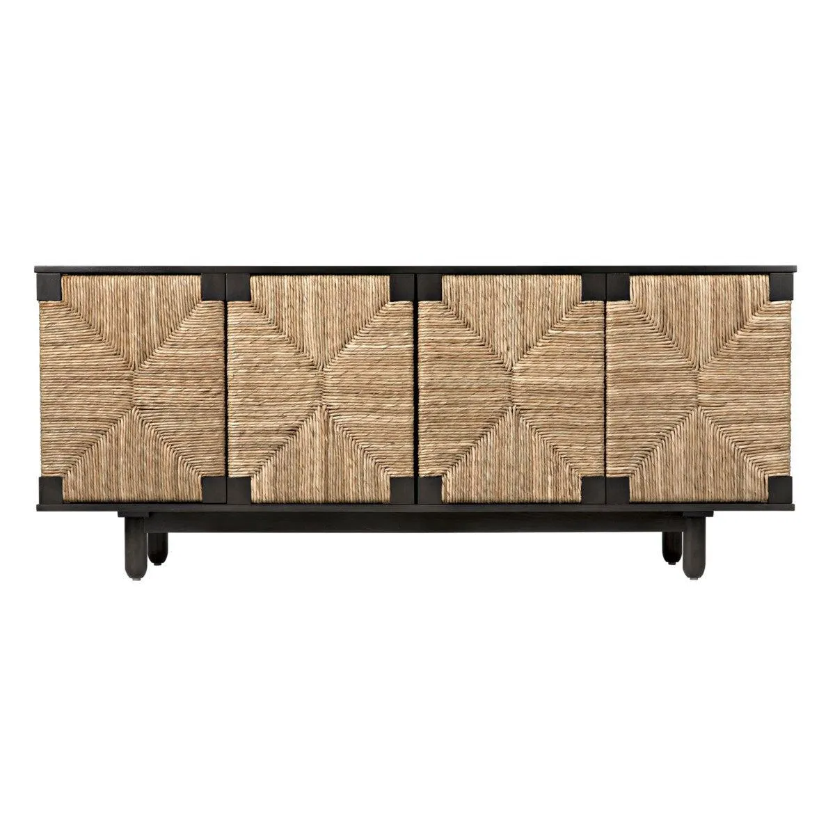 Brook 4 Door Sideboard, Pale