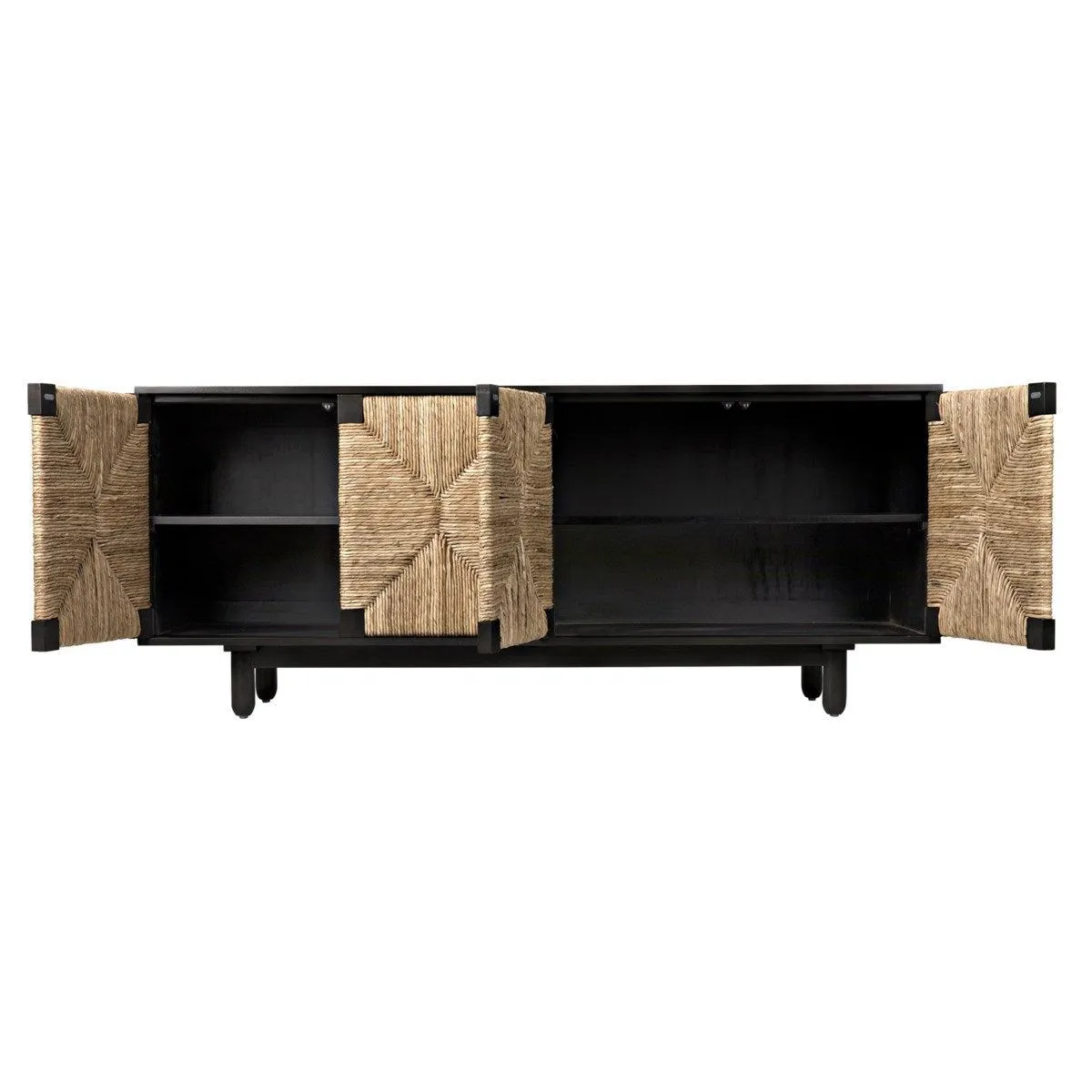 Brook 4 Door Sideboard, Pale