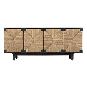 Brook 4 Door Sideboard, Pale